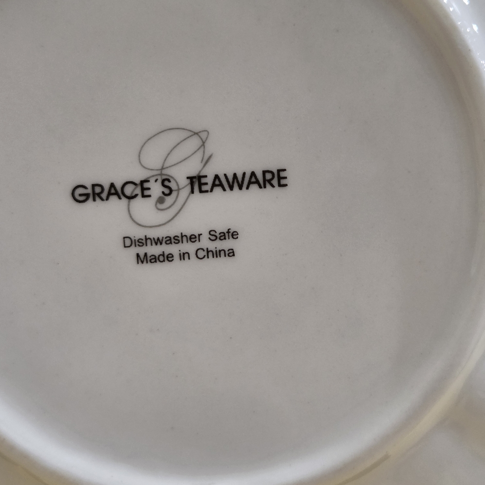 Floral Patterned Plate - Picture 3 of 3